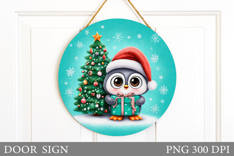 Christmas Penguin Clipart Image 24