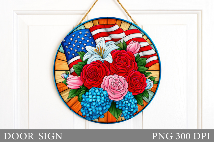 American Flag Sublimation