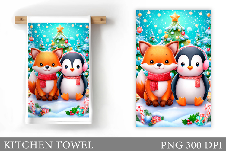 Cute Penguin Clipart Image 9