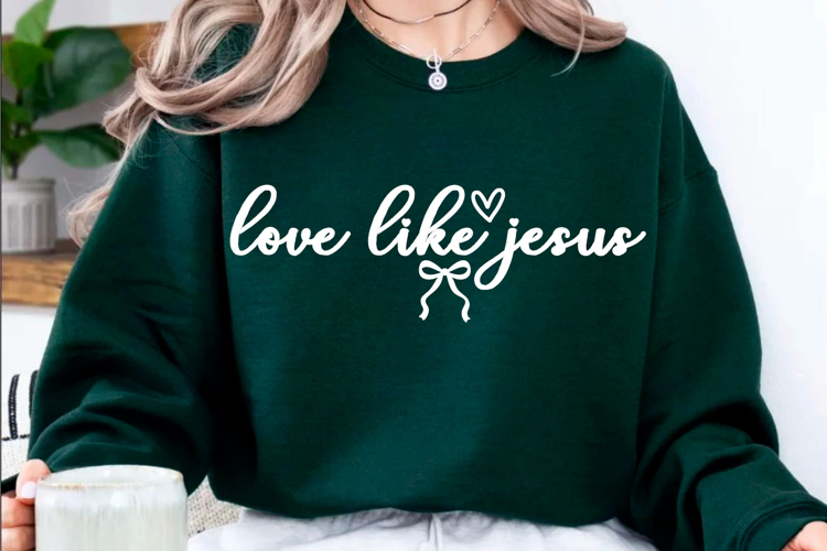 Love Like Jesus SVG PNG,