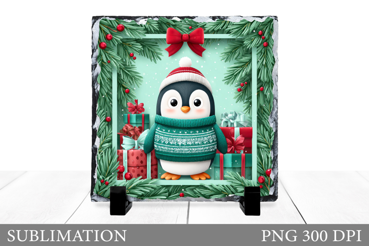 Christmas Penguin Clipart Image 18