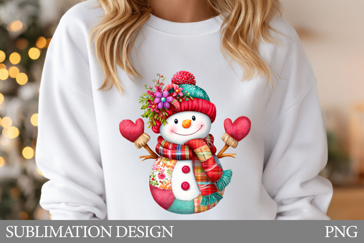 Snowman Sublimation Image 22