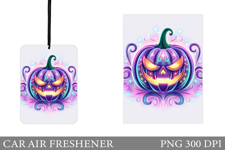 Pumpkin Car Air Freshener. Halloween Car Air Freshener