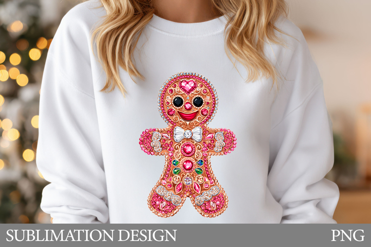Gingerbread Sublimation. Gingerbread T-Shirt Sublimation