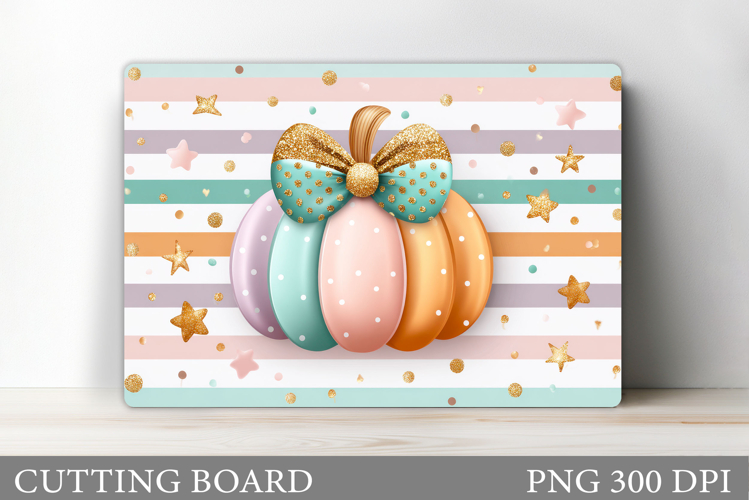 Pumpkin Cutting Board Design. Pumpkin Sublimation