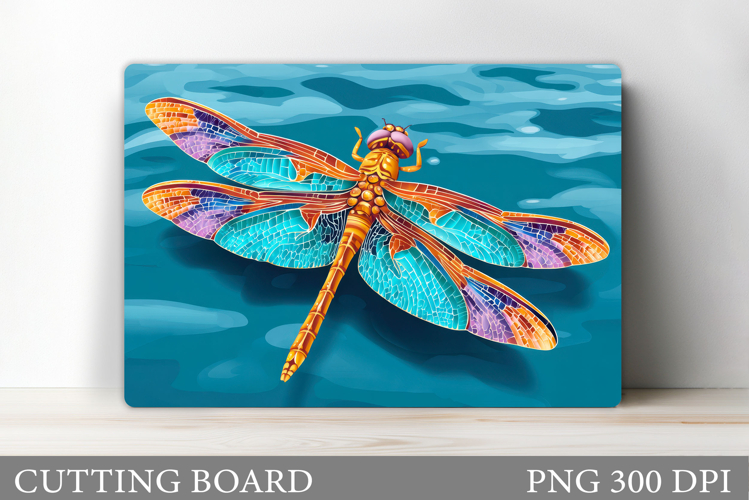 Dragonfly Cutting Board Design. Dragonfly Sublimation