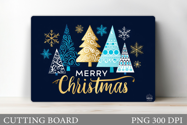 Christmas Tree Cutting Board. Kitchen Cutting Board Design