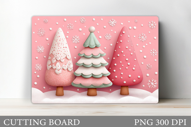 Christmas Tree Cutting Board. Christmas Tree Sublimation