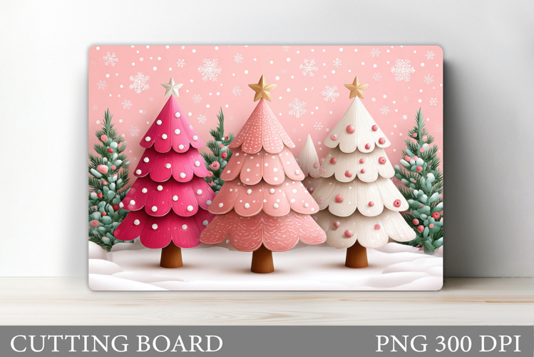 Christmas Tree Cutting Board. Christmas Tree Sublimation