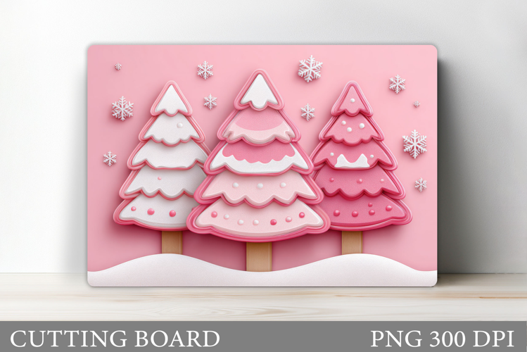 Christmas Tree Cutting Board. Christmas Tree Sublimation