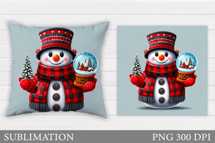 Snowman Sublimation Image 23