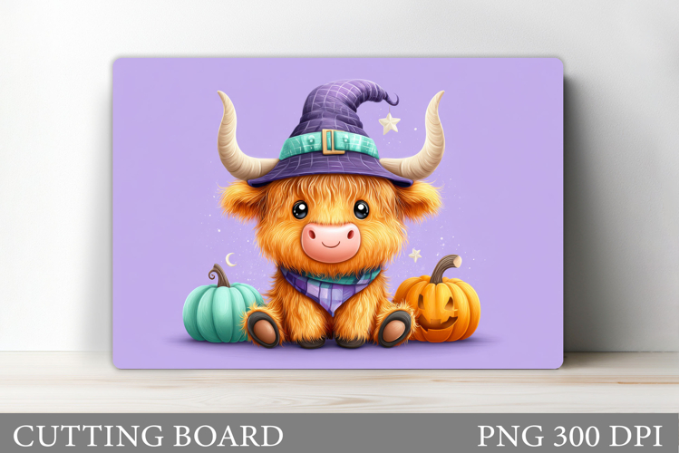 Halloween Cow Cutting Board. Halloween Cutting Board Design