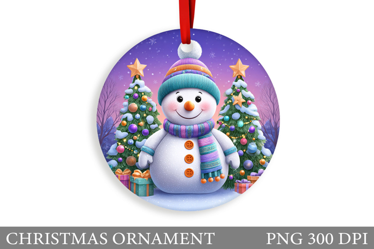 Cute Snowman Clipart Image 8