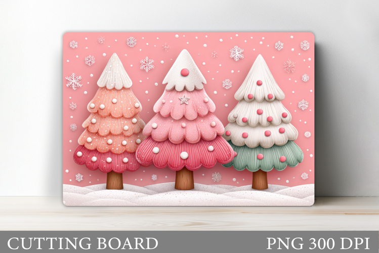 Christmas Tree Cutting Board. Christmas Tree Sublimation