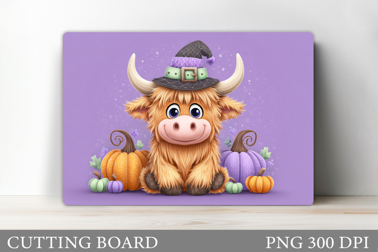 Halloween Cow Cutting Board. Halloween Cutting Board Design