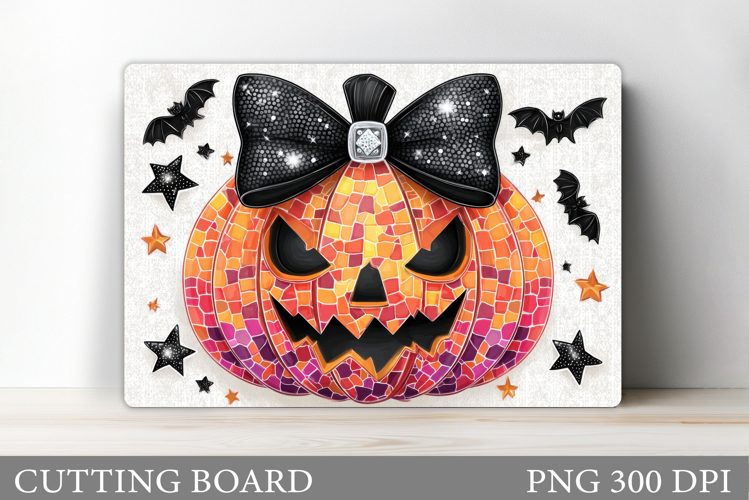 Halloween Cutting Board. Pumpkin Cutting Board Sublimation