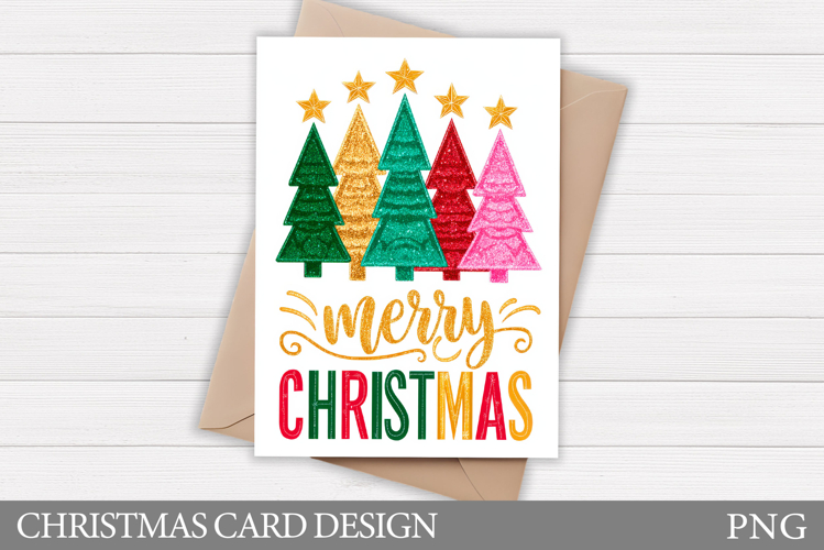 Christmas Card Printable. Merry Christmas Card Design