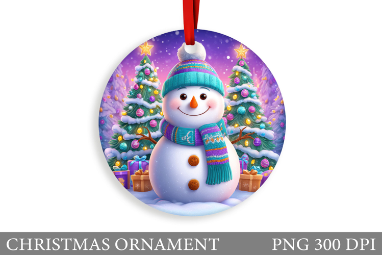 Cute Snowman Clipart Image 6