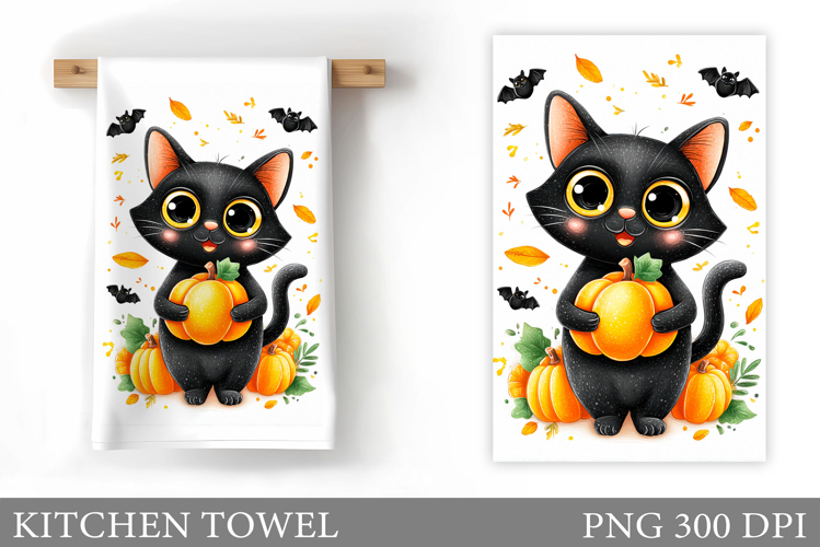 Black Cat Clipart Image 10