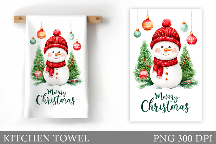 Cute Snowman Clipart Image 7