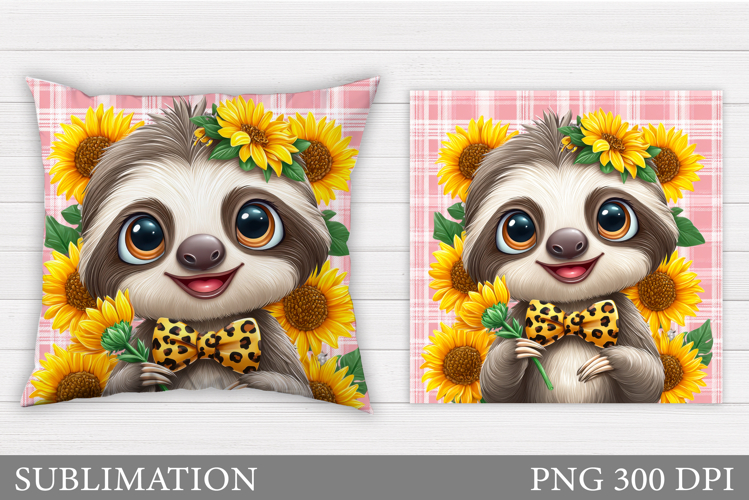 Cute Sloth Clipart Image 9