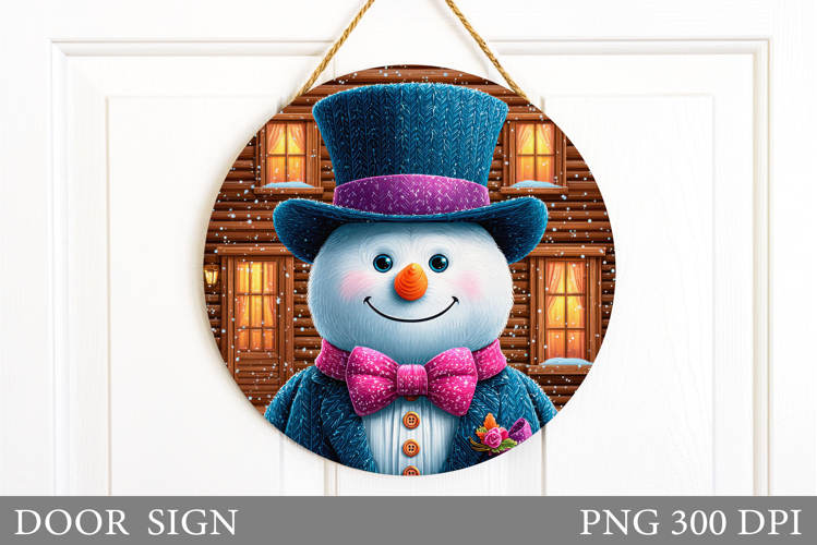 Christmas Snowman Clipart Image 2