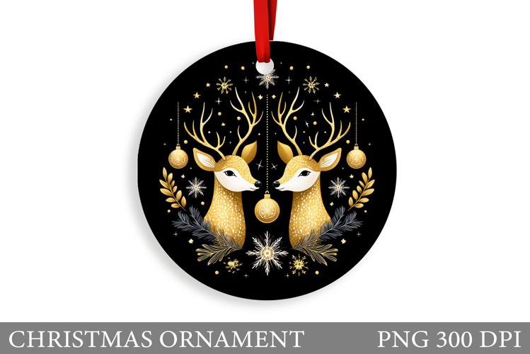 Christmas Reindeer Clipart Image 3