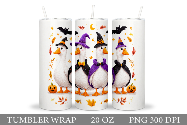 Halloween Goose Tumbler. Halloween Tumbler Sublimation