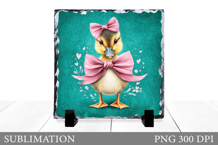 Cute Goose Sublimation. Goose Slate Design