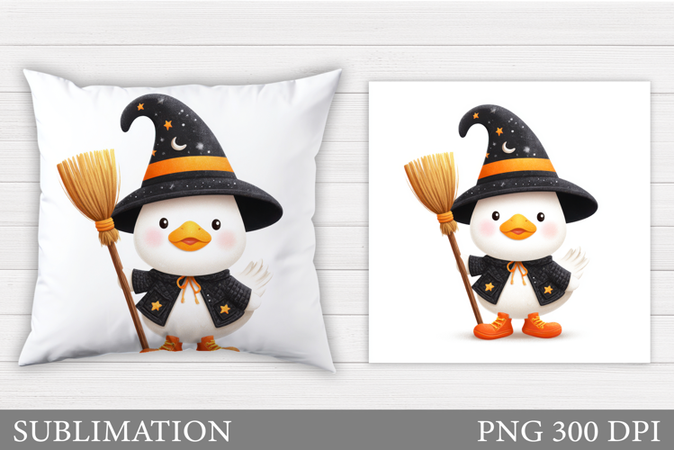 Halloween Goose Pillow Sublimation. Halloween Pillow Design