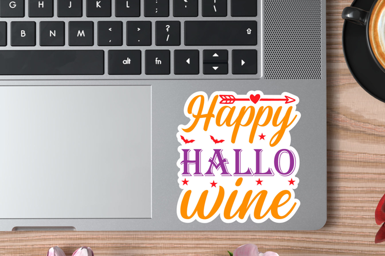 Halloween sticker Svg Design,Halloween Quotes Spooky Hall