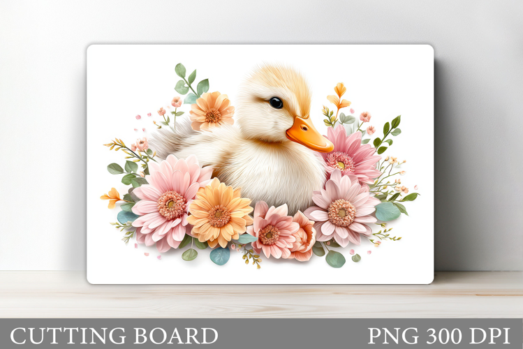 Cute Duck Cutting Board. Cute Duck Kitchen Cutting Board