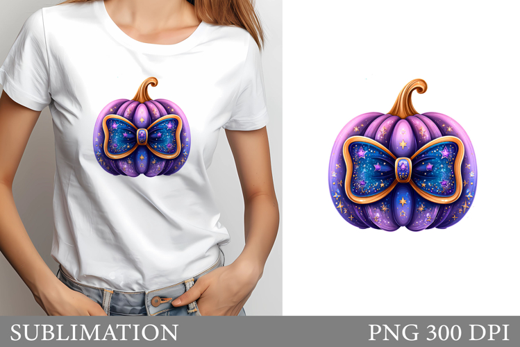 Pumpkin T-Shirt Design. Pumpkin Sublimation