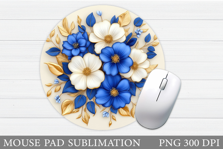 Flowers Mouse Pad Design. Flowers Mouse Pad Sublimation