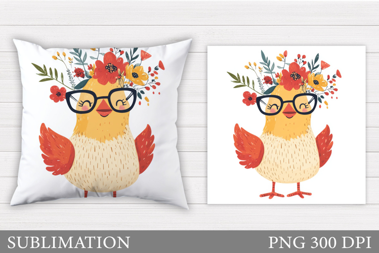 Cute Chicken Clipart Image 5