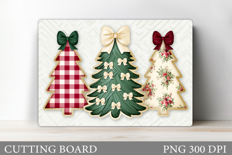 Christmas Tree Cutting Board. Kitchen Cutting Board Design