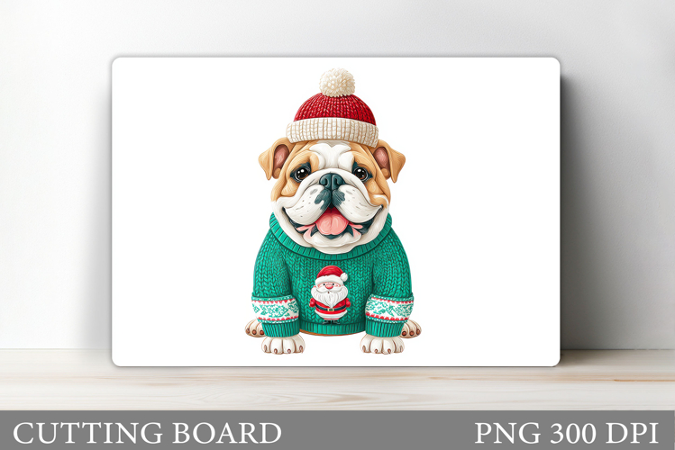 Christmas Dog Cutting Board. Christmas Cutting Board Design