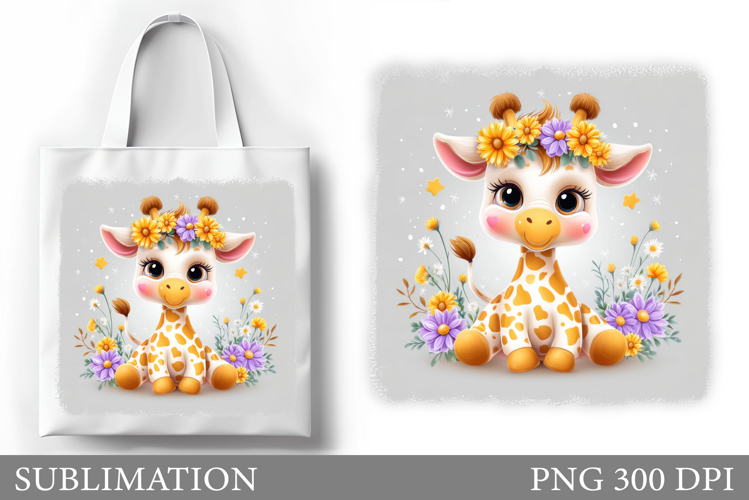 Cute Giraffe Clipart Image 19