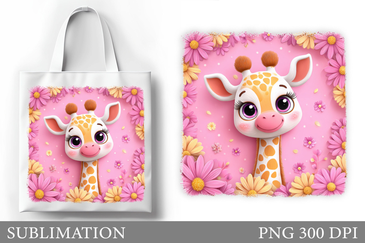 Cute Giraffe Clipart Image 8