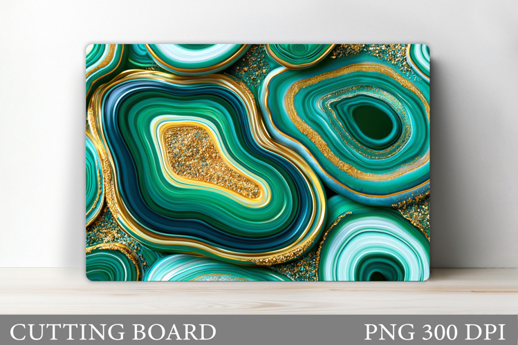 Agate Stone Cutting Board. Texture Cutting Board Design