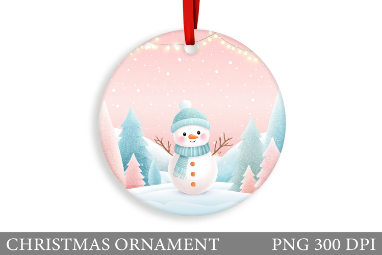 Cute Snowman Clipart Image 3
