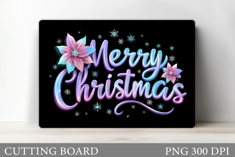 Merry Christmas Cutting Board. Christmas Cutting Board