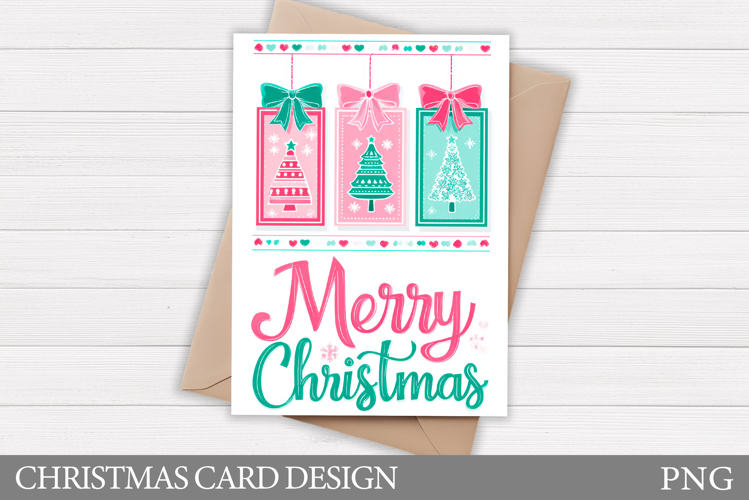 Merry Christmas Card Design. Christmas Card Printable