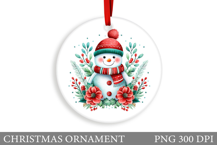 Cute Snowman Clipart Image 9