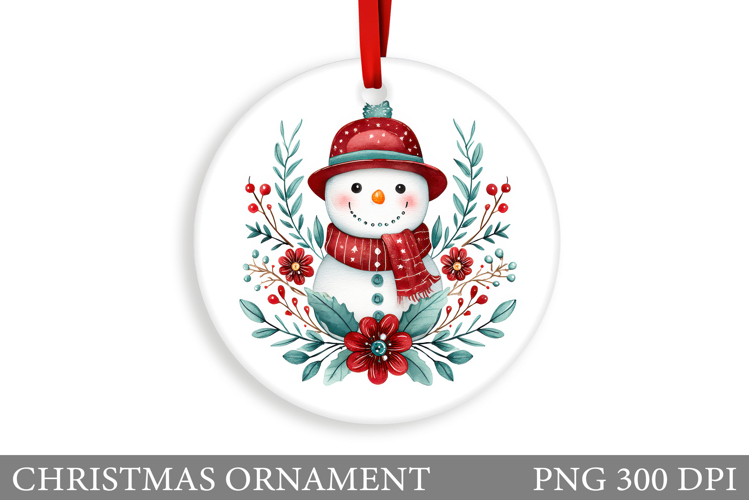 Cute Snowman Clipart Image 2