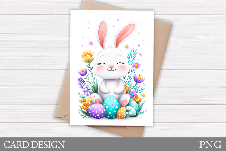 Cute Easter Bunny Clipart Image 5