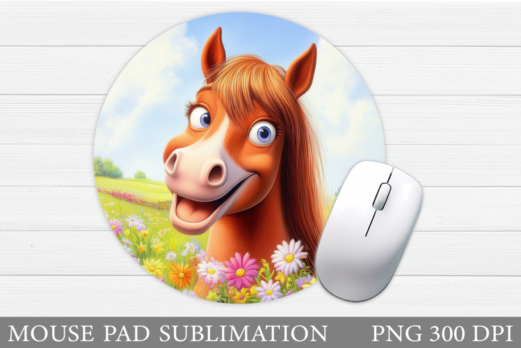 Cute Horse Clipart Image 8