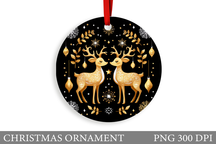 Christmas Reindeer Clipart Image 2