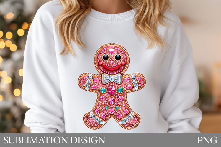 Gingerbread Sublimation. Gingerbread T-Shirt Design
