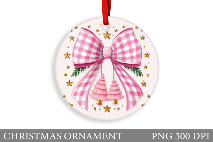 Christmas Tree Christmas Ornament. Winter Christmas Ornament